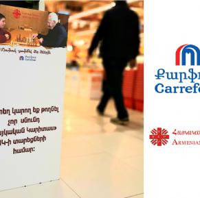 Carrefour Armenia and &quot;Armenian Caritas&quot; NGO for the adults